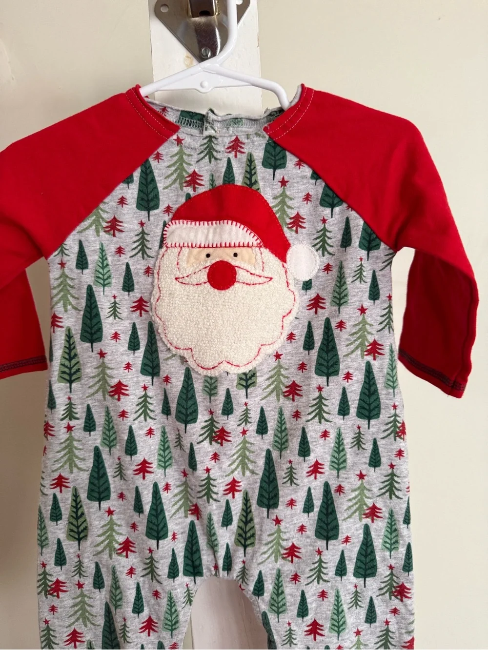 Mud Pie Santa Christmas Romper
